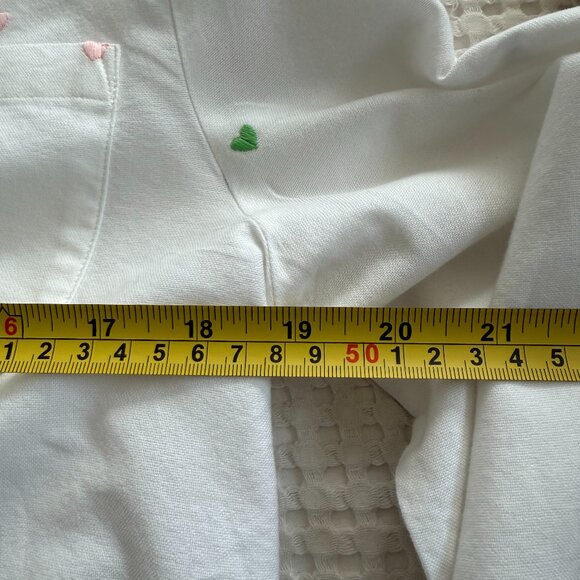 Sezane Tomboy Shirt with Rainbow Hearts (Excellent Condition Size 6) - Picture 9 of 10